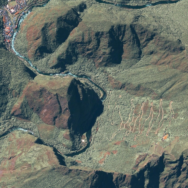 A detailed map section of the Appalachian Trail, highlighting elevation changes, water sources, shelters, and resupply points. The map shows the trail winding through a dense forest area, with key landmarks and distances clearly marked.