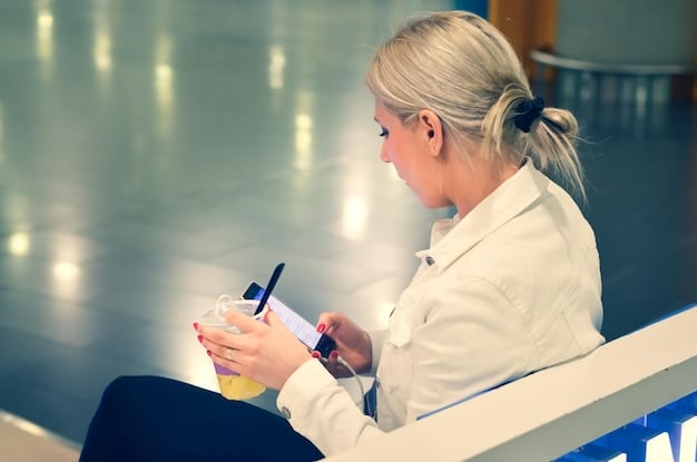 A custom official reviewing travel documents and medications at an airport security checkpoint.