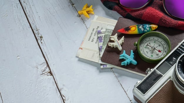 A detailed shot of a travel journal with maps, ticket stubs, and handwritten notes about a solo traveler's adventures.