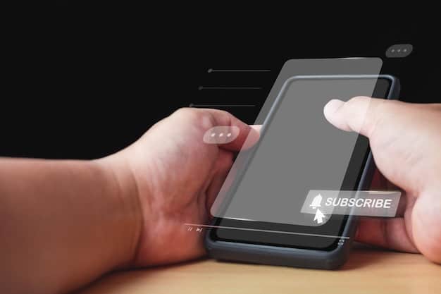 A close-up shot of a smartphone displaying an eSIM activation screen. The interface should show options for selecting different international carriers and data plans. The lighting should be clear and highlight the digital aspect of the eSIM technology.