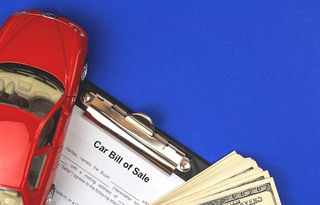 A close-up of a rental car agreement showing a high price due to limited availability, with a person looking frustrated in the background.