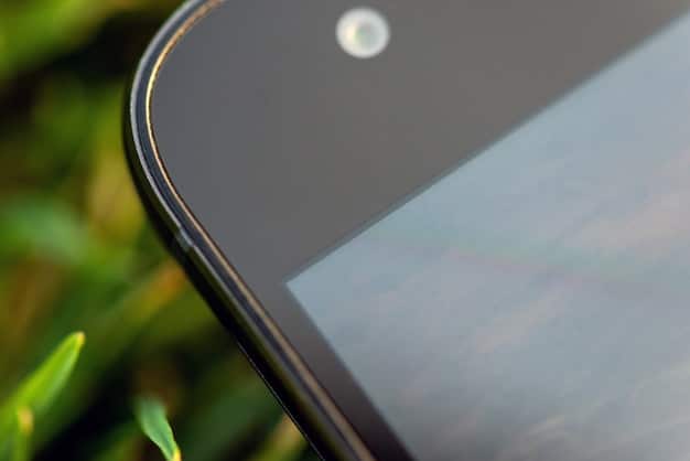 A detailed, zoomed-in view of a smartphone screen, showcasing the clean interface of the new travel safety app. Icons are clearly visible for 