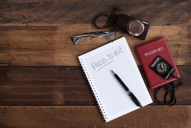 A neatly organized desk with a US passport, a passport application form, a pen, and a 2x2 inch passport photo, symbolizing preparation for renewal.